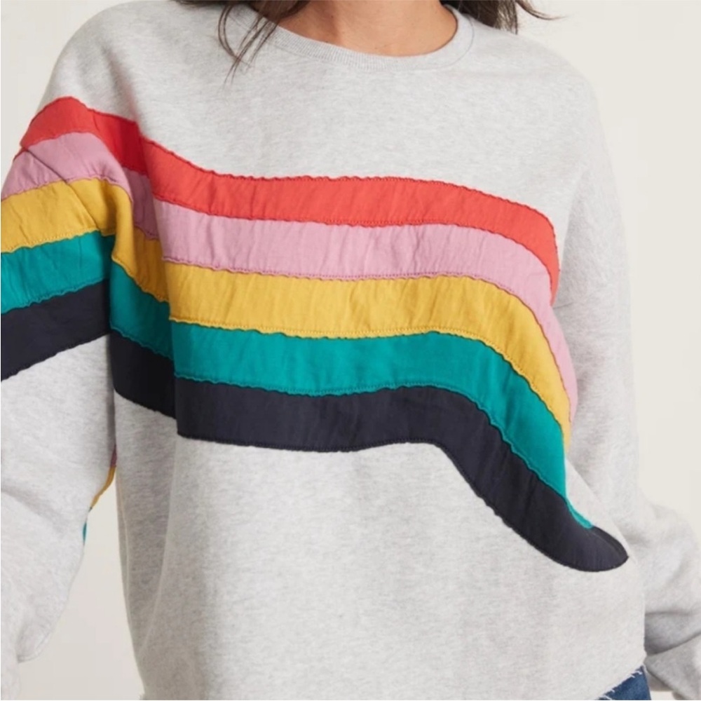 Marine Layer Archive Rainbow Sweatshirt - Picture 3 of 12
